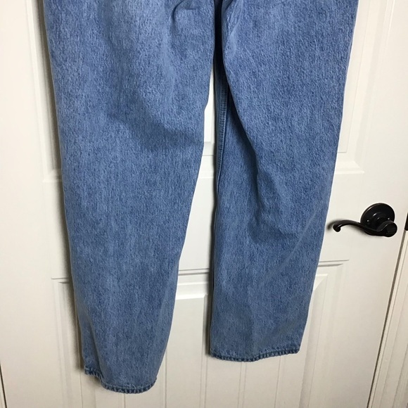 Good American 90’s Duster Straight Leg Jean in Blue951 Size 28. - Picture 7 of 10